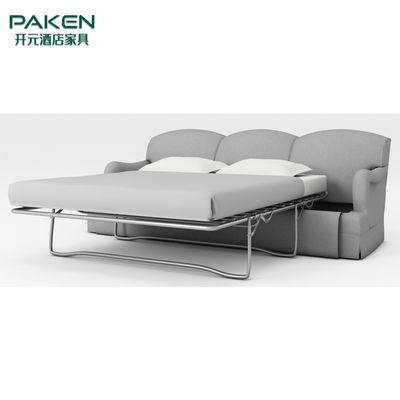 Sofa Bed With Folding Metal-Rahmen des Zweisitzer-drei