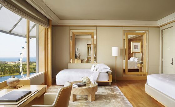 Fünf-Sternewohnzimmer-Buchenholz-kundenspezifische Hotel-Möbel
