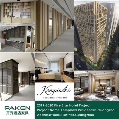 PVC-Rand-Streifenbildung CER kundenspezifische Hotel-Möbel für 3 - Fünf-Sternespitzenlandhaus-Projekte