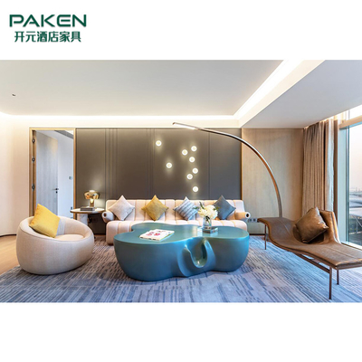 Moderne kundenspezifische Hotel-Schlafzimmerluxusmöbel mit fünf Sternen moderne für Spitzenhotelprojekt