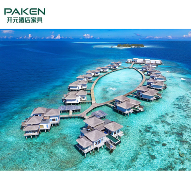 EPE verlost Malediven, Meradhoo-Hotel-Schlafzimmer-, dasmöbel für Wasser-Strandsonnenlandhaus einstellen